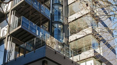 NOMINEE132 Vincent Street (3 of 4) - Hawkins apartment, architecture, building, commercial building, condominium, facade, home, house, metropolitan area, mixed use, neighbourhood, property, real estate, residential area, tower block, black