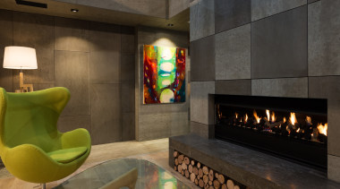 IMG_6187 - fireplace | hearth | interior design fireplace, hearth, interior design, lobby, room, black, brown