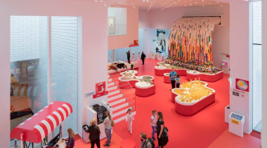 LEGO House – BIG - LEGO House – exhibition, interior design, product, red, pink