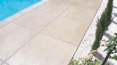 pol0039web.jpg - pol0039web.jpg - backyard | concrete | backyard, concrete, flagstone, floor, flooring, road surface, swimming pool, tile, walkway, yard, white