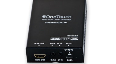 OneTouch system lets you share MySky and the electronic device, electronics accessory, multimedia, product, technology, white, black