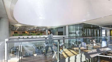 MERIT WINNERASB North Wharf (2 of 4) - architecture, building, ceiling, daylighting, gray