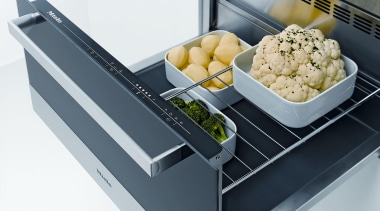 Warming drawer from Miele, perfect for keeping your cookware and bakeware, product, product design, white
