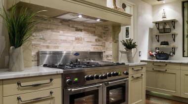 111goodlands 211 - Goodlands_211 - cabinetry | countertop cabinetry, countertop, cuisine classique, floor, flooring, hardwood, home appliance, interior design, kitchen, kitchen appliance, kitchen stove, major appliance, oven, room, wood flooring, brown, gray