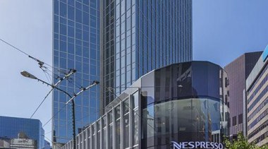 EXCELLENCE AWARDGrant Thornton House (2 of 4) - architecture, building, city, cityscape, commercial building, condominium, corporate headquarters, daytime, downtown, facade, headquarters, metropolis, metropolitan area, mixed use, neighbourhood, real estate, residential area, sky, skyscraper, tower block, urban area, teal, gray