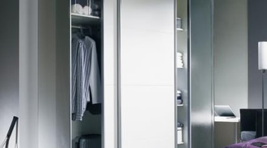 Design flexibility offering a wide range of different closet, door, furniture, interior design, product design, room, wardrobe, gray, white