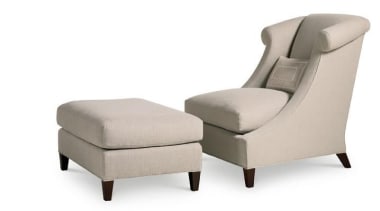 "Upholstery helps set the foundation for how a angle, chair, club chair, comfort, couch, furniture, product, product design, white