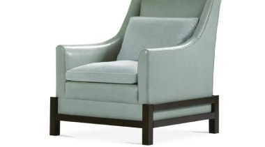 Vintage, antique, and modern pieces creatively express a chair, club chair, furniture, product, product design, white, gray