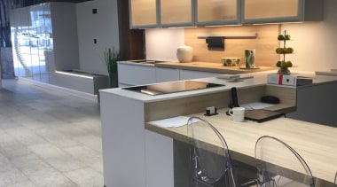 Concreate GKC CF101 2 - Concreate_GKC_CF101_2 - countertop countertop, floor, flooring, furniture, interior design, kitchen, product design, table, gray, black