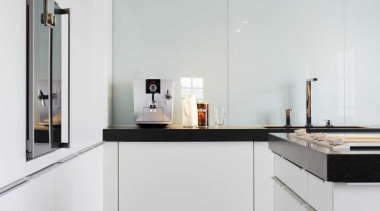 Black and White Kitchen IdeasFor more information, please countertop, home appliance, interior design, kitchen, white