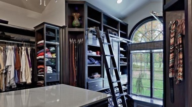 WALK IN CLOSET - WALK IN CLOSET - cabinetry, closet, interior design, room, gray, black