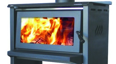 Jayline SS400 19kW Wood Fire - Jayline SS400 hearth, heat, home appliance, product, stove, wood burning stove, white