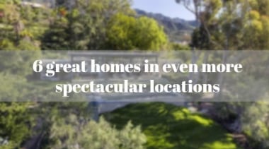 6 great homes in even more spectacular locations biome, ecosystem, flora, forest, grass, hill station, landscape, national park, nature, nature reserve, plant, rainforest, sky, tree, vegetation, wilderness, gray, brown