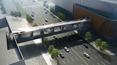 New Lotte Mall 05 - New Lotte Mall architecture, infrastructure, intersection, metropolitan area, residential area, suburb, urban design, gray, black