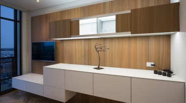 Highly Commended in the Category Imported Kitchen - cabinetry, countertop, furniture, interior design, kitchen, product design, brown, gray