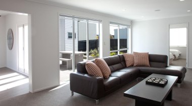 For more information, please visit www.gjgardner.co.nz floor, flooring, home, interior design, living room, real estate, room, window, gray, white