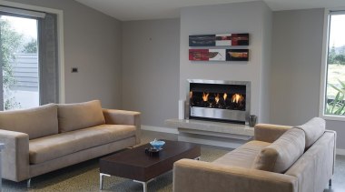 For more information, please visit www.gjgardner.co.nz fireplace, floor, flooring, hearth, interior design, living room, real estate, room, gray