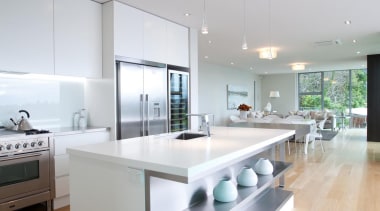 Lucerne Road - Lucerne Road - architecture | architecture, countertop, floor, home, house, interior design, kitchen, living room, real estate, gray, white