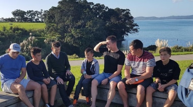 Two G.J. Gardner homes will go under the community, day, fun, leisure, outdoor recreation, people, plant, recreation, social group, team, tourism, travel, tree, vacation, water, youth, black, teal