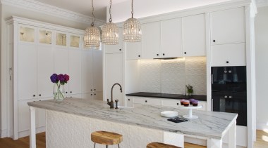 Mount Eden Kitchen - Mount Eden Kitchen - floor, furniture, home, interior design, kitchen, product design, room, table, gray