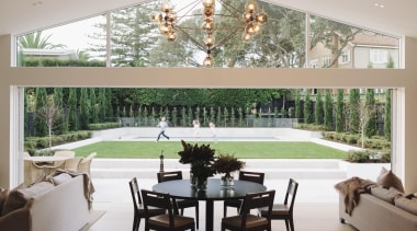 Remuera House - Remuera House - architecture | architecture, daylighting, dining room, estate, home, house, interior design, living room, real estate, table, wall, window, gray