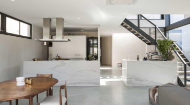 Ridolfi Architecture – 2015 TIDA Australia – Winner architecture, house, interior design, living room, property, real estate, gray