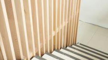 Installation of Naturali travertino avorio on floors. daylighting, floor, flooring, hardwood, interior design, line, product, property, structure, wall, wood, wood flooring, orange, white