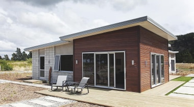 For more information, please visit www.gjgardner.co.nz elevation, facade, home, house, property, real estate, shed, siding, white