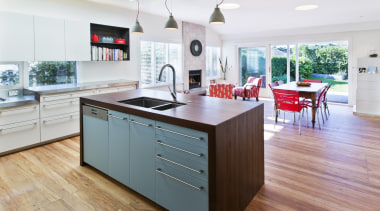 Seatoun Kitchen - Seatoun Kitchen - cabinetry | cabinetry, countertop, cuisine classique, floor, flooring, hardwood, interior design, kitchen, laminate flooring, real estate, wood, wood flooring, white, gray