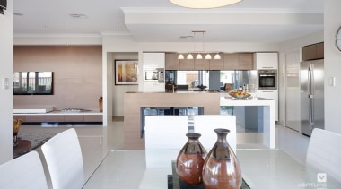 Kitchen design. - The Chianti Display Home - countertop, interior design, kitchen, property, real estate, gray, white