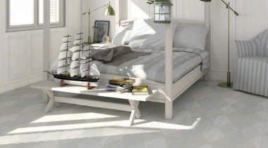 Argyle Geometric pattern porcelain tiles in 218x893mm plank bed frame, floor, flooring, furniture, hardwood, interior design, laminate flooring, tile, wall, wood, wood flooring, gray