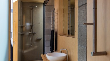 Takapuna, Auckland (designed in association with Rachael Rush) architecture, bathroom, house, interior design, real estate, room, brown, gray
