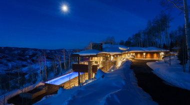 Wilner at Avon, Colorado - Wilner at Avon, alps, architecture, atmosphere, dawn, dusk, evening, freezing, home, house, light, lighting, log cabin, moonlight, morning, mountain, mountain range, nature, night, phenomenon, real estate, reflection, sky, snow, winter, blue