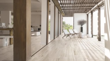 Suitable for use in private,public and retail locations,natural-look architecture, daylighting, floor, flooring, hardwood, interior design, laminate flooring, loft, tile, wood, wood flooring, gray