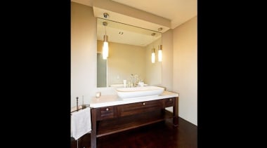 Our designs can take form even in small bathroom, ceiling, floor, flooring, home, interior design, property, room, suite, black