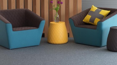 This low level loop pile has a colour angle, chair, couch, floor, flooring, furniture, hardwood, interior design, laminate flooring, product, product design, table, tile, wall, wood, gray