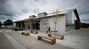 MERIT WINNERWellsford War Memorial Library (3 of 4) architecture, house, real estate, sky, tourist attraction, gray