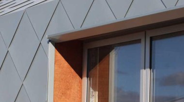 Zinc, copper or aluminium products from Euro Metails architecture, daylighting, facade, home, house, real estate, roof, siding, window, gray