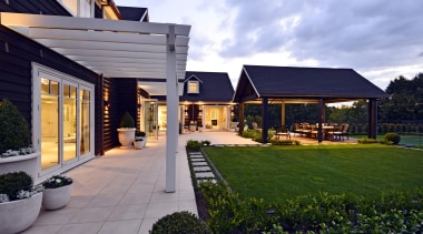 015open2viewid31278025sunnysideroad - 015 Sunnysideroad - backyard | cottage backyard, cottage, estate, home, house, outdoor structure, property, real estate, residential area, roof, siding, gray