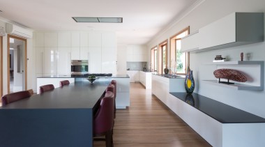 IMGL0208-33 - Riverlinks Road, Two separate kitchens in architecture, house, interior design, kitchen, real estate, room, table, gray