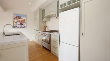 frame and flat panel, carrara marble - Dwyer home, home appliance, kitchen, property, real estate, room, gray