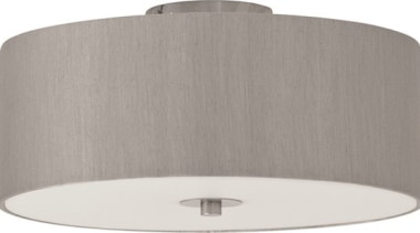 FeaturesThe Candice close to ceiling shade complements the ceiling fixture, lighting, lighting accessory, product design, gray, white