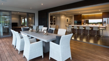 Kohi11 - dining room | floor | flooring dining room, floor, flooring, interior design, property, real estate, table, gray