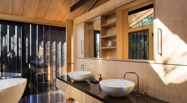 Takapuna, Auckland (designed in association with Rachael Rush) architecture, bathroom, interior design, brown