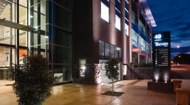 Cranium Signage worked with the in-house design team apartment, architecture, building, condominium, corporate headquarters, facade, lobby, mixed use, real estate, black