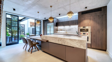 The back of the home was completely remodelled 