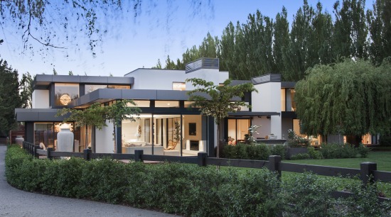 Winner –  O'Neil Architecture – 2018 TIDA architecture, cottage, elevation, estate, facade, home, house, mixed use, property, real estate, residential area, villa, black