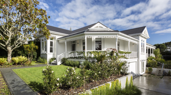 Winner – Matt Brew Architect – 2018 TIDA cottage, elevation, estate, facade, farmhouse, home, house, mansion, property, real estate, residential area, villa, yard, gray, brown