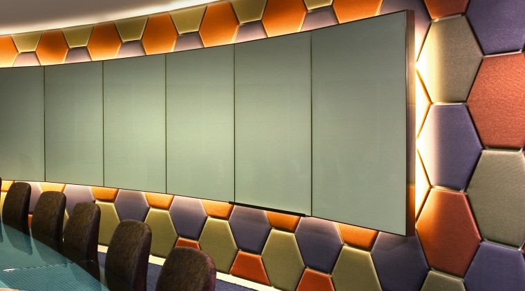 View of the meeting room, grey carpet, grey auditorium, ceiling, interior design, theatre, wall, brown