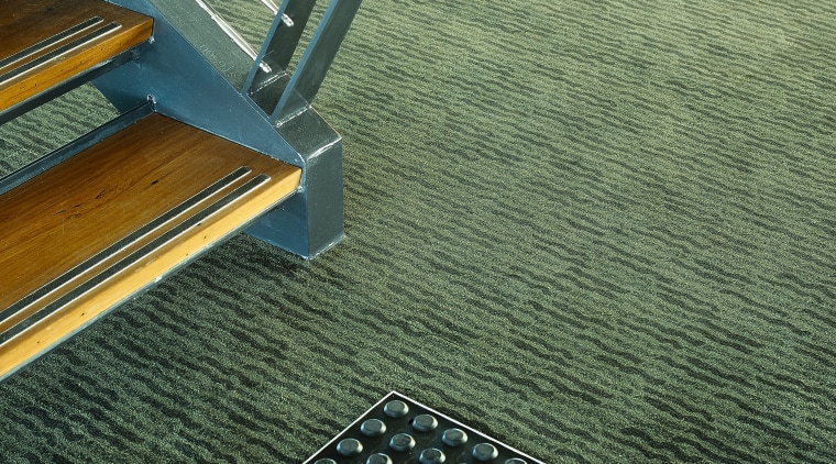 view of the carpets by onterra - view floor, line, mesh, metal, green, black